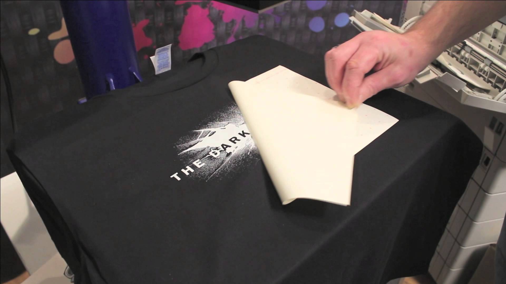 Comment faire du transfert laser sur tee-shirts. Choisir l